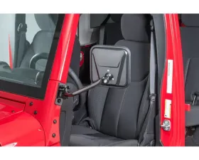 Quadratec Quick Release Mirror Movers with Square Head Jeep Wrangler 1997-2018